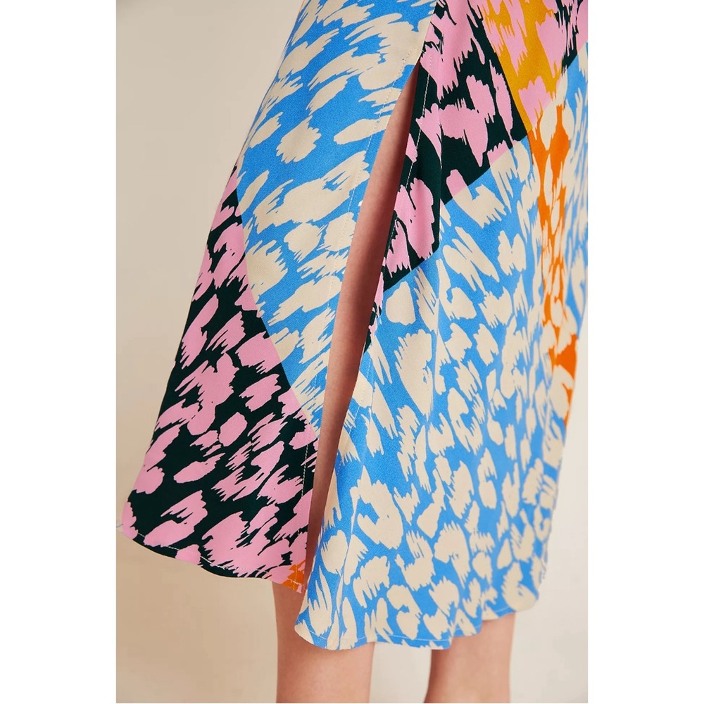 Corey Lynn Calter Patchwork Multicolor Leopard Pr… - image 4